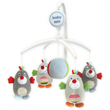 BABY MIX zenélő forgó - Vakondok bébijáték kiságyra
