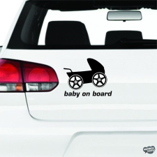  Baby on Board babakocsi autómatrica matrica