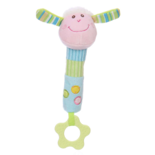 Baby plüss csörgő - kék bárány csörgő