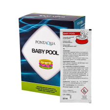  Baby Pool víz fertőtlenítő gyerek medencéhez - 5x20 ml medence kiegészítő