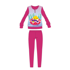  Baby Shark gyerek pizsama kislányoknak - jersey pamut pizsama - pink - 104