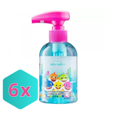 Baby Shark zenélő folyékony szappan 250ml KARTON - 6 db tisztító- és takarítószer, higiénia