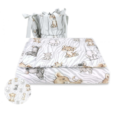  Baby Shop 3 részes ágynemű garnitúra - szürke szafari babaágynemű, babapléd