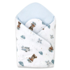  Baby Shop kókuszpólya 75x75cm - Kék maci