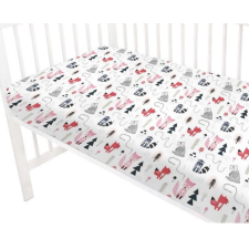 Baby Shop pamut,gumis lepedő 60*120 cm - kis róka babaágynemű, babapléd