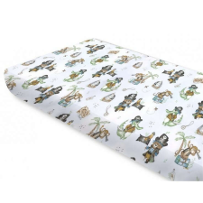 Baby Shop pamut,gumis lepedő 70*140 cm - Kalózok kék babaágynemű, babapléd