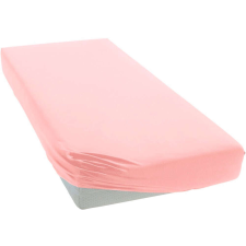 Baby Shop pamut,gumis lepedő 80*160 cm - rózsaszín babaágynemű, babapléd