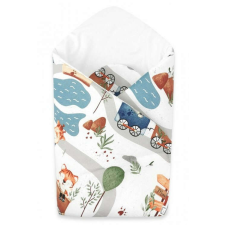 Baby Shop pólyatakaró 75x75cm - Állatok a vonaton pólya