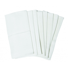 BABYBRUIN Textilpelenka fehér 70x70 cm - 10 DARAB mosható pelenka