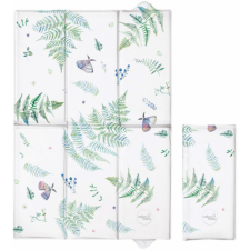 BABYBRUIN Utazó pelenkázó lap 40x60 cm - Páfrány pillangóval pelenkázó matrac