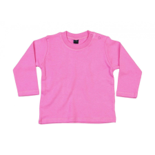 BABYBUGZ Bébi hosszú ujjú póló BabyBugz Baby Longsleeve Top 12-18, Bubble Gum Rózsaszín babapóló, ing