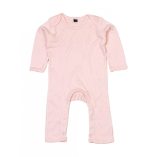 BABYBUGZ Bébi hosszú ujjú rugdalózó BabyBugz Baby Rompasuit 6-12, Por Rózsaszín rugdalózó