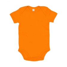BABYBUGZ Bébi rövid ujjú kezeslábas BabyBugz Baby Bodysuit 12-18, Narancssárga Organik kombidressz, body