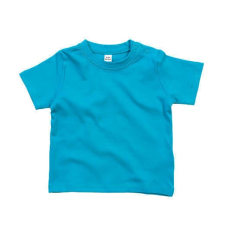 BABYBUGZ Bébi rövid ujjú póló BabyBugz Baby T-Shirt 12-18, Surf Kék Organic babapóló, ing