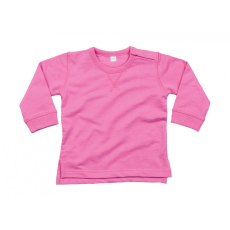 BABYBUGZ Gyerek hosszú ujjú pulóver BabyBugz Baby Sweatshirt 6-12, Bubble Gum Rózsaszín