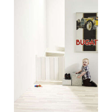 BabyDan Guard Me összecsukható ajtórács 55-89 cm, fehér bababiztonság