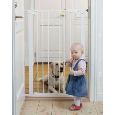 Babydan Premier PET GATE magas rács 73-86 cm, fehér bababiztonság