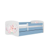 Babydreams Babydreams kék lóágy fiókkal, kókusz matrac 140/70