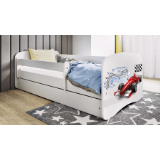 Babydreams fehér ágy, tápszer, fiókkal, matrac nélkül, 140/70 gyermekágy