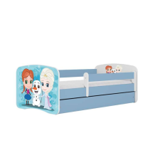 Babydreams kék Fagyasztott ágy fiókkal, kókusz matrac 160/80 gyermekágy