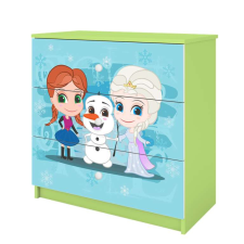  Babydreams zöld fagylaltos komód gyermekbútor