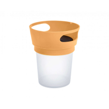 BabyJem Gyümölcs- és Falatkázótartó - 400ml, Rózsaszín babaétkészlet