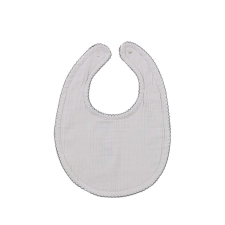 BabyJem Muslin vállpántos, BabyJem, 23x32 cm (Szín: szürke) előke
