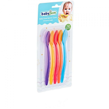 BabyJem Set 5 lingurite többszínű BabyJem Rainbow babaétkészlet
