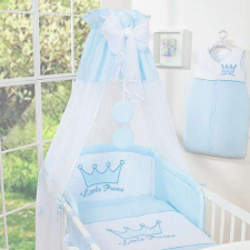 BabyLion BabyLion Prémium Baldachin - Gömbök - Prince/Princess #kék-fehér lakástextília