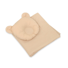 BabyLion BabyLion Prémium Maci 2 részes ágyneműszett - Bézs babaágynemű, babapléd