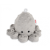 BabyLion Prémium Kis minky ölelő polip (31 cm) - Szürke