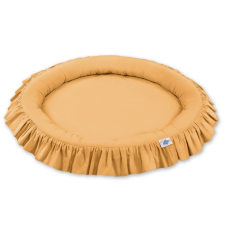 BabyLion Prémium kör alakú babafészek - Mustár babafészek