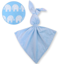 BabyLion prémium nyuszis Szundikendő - Elefánt #kék bébiplüss