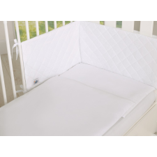 BabyLion Prémium Royal 3 részes ágyneműhuzat szett - Fehér babaágynemű, babapléd