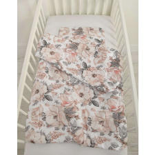 BabyLion Sweet baby 2 részes babaágynemű szett töltettel - Roses 90x120 babaágynemű, babapléd