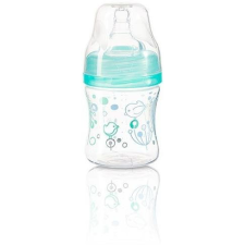 BabyOno Anti-colic széles nyakú üveg, zöld, 120 ml (5901435411001) kulacs, kulacstartó