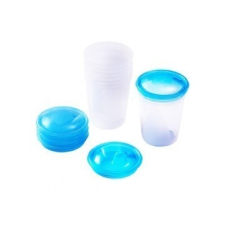 Babyono anyatejtároló poharak + itatócsőr anyatej tároló