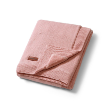 Babyono babatakaró pamut/flanell kötött 75x100cm rózsaszín 1671/01 babaágynemű, babapléd