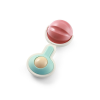 Babyono BABYONO Csörgő rágókával Barbell 0m+