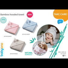 Babyono bambusz, kapucnis 100 × 100 cm, rózsaszín (5901435416037) lakástextília