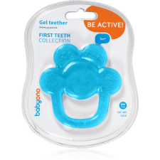 Babyono Be Active Gel Teether rágóka Flower Blue 1 db rágóka