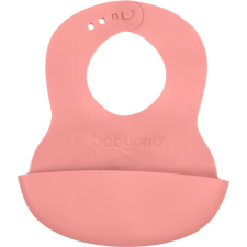 Babyono Be Active Soft Bib előke Pink 6 m+ 1 db előke