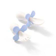 Babyono evõeszköz-készlet - ergonomikus, dobozzal pasztell kék 969/05 babaétkészlet