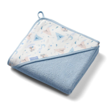  BabyOno fürdõlepedõ kapucnis 100x100cm kék 1552/02 babatörülköző, kifogó