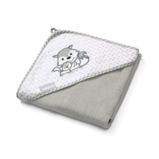  BabyOno fürdőlepedő kapucnis bambusz 100x100cm róka 346/03 babatörülköző, kifogó