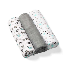 Babyono textilpelenka színes 3db bambusz szürke 397/02 mosható pelenka