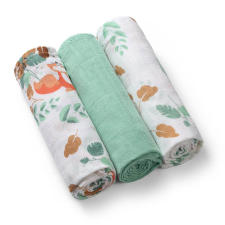  BabyOno textilpelenka színes 3db zöld 348/12 mosható pelenka