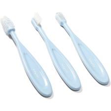 Babyono Toothbrush fogkefe gyermekeknek Blue 3 db fogkefe