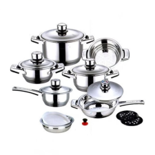  Bachmayer Edénykészlet, Rozsdamentes acél, Indukciós BM-1761 edény