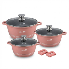 BachMayer Home 6 Részes Gránit Bevonatos Edénykészlet BM-7777 edény